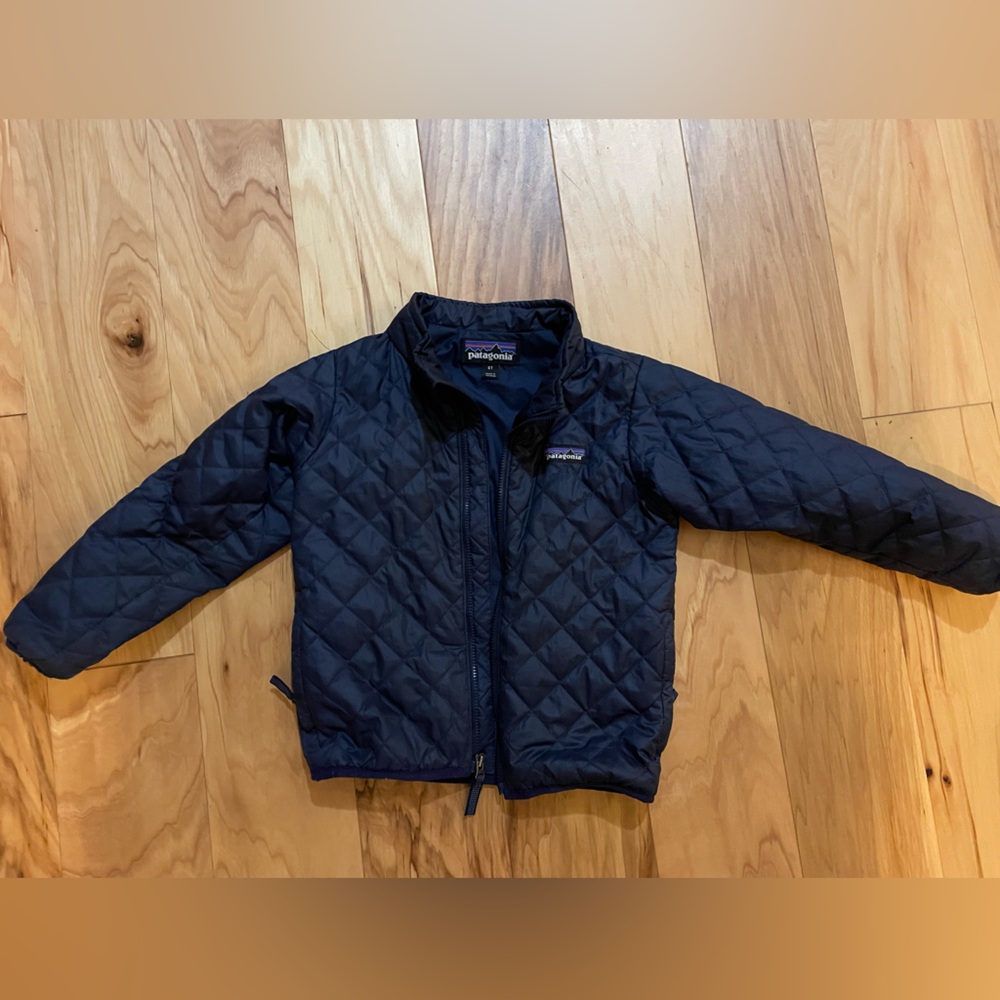 Boy’s Patagonia Nano Puff Blue Jacket 4t